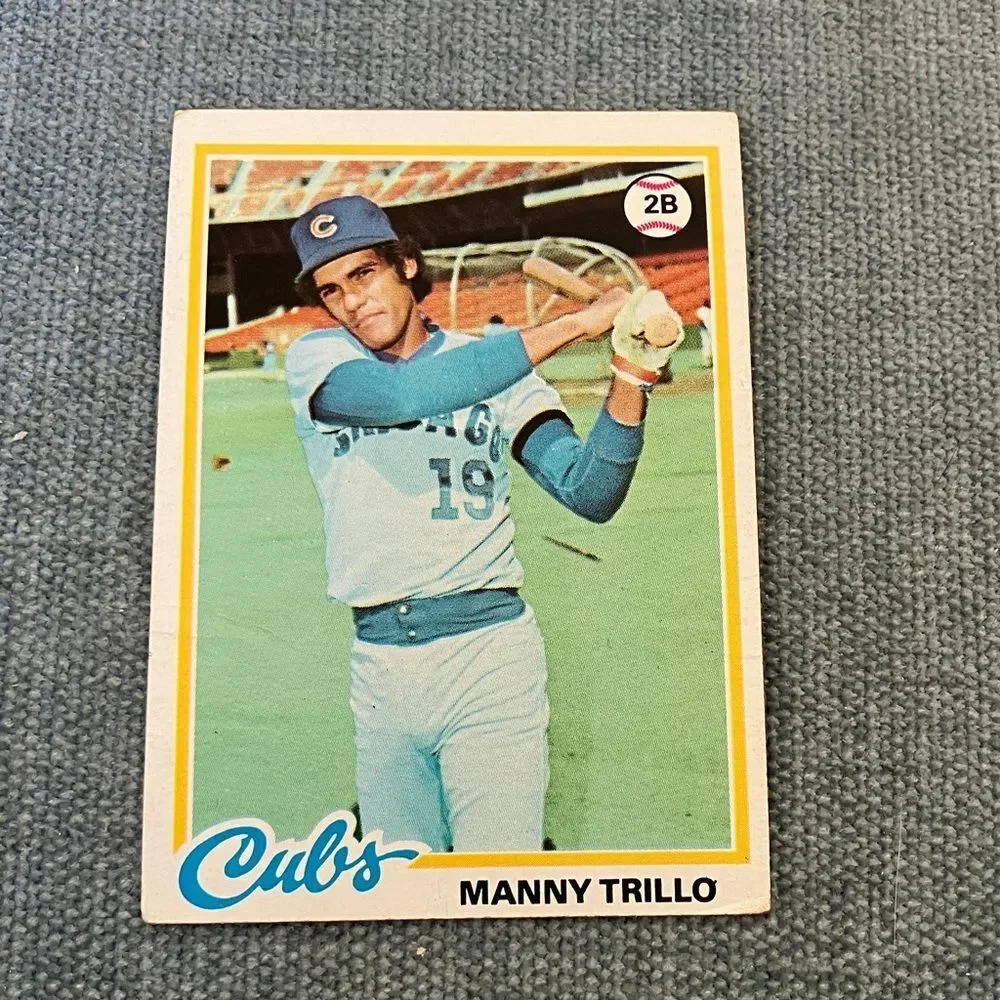 1978 Topps Chicago Cubs Baseball Card Trading Card